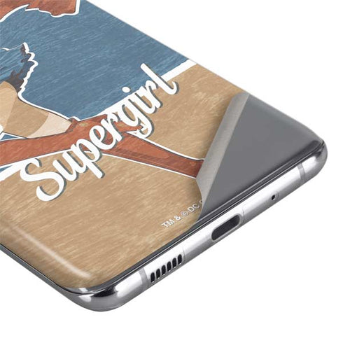 DC Comics Bombshells Supergirl Galaxy S20 Ultra 5G Skin